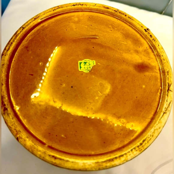 Vintage Royal Sealy Japan Rooster Brown Large Canister Covered. 9.5” tall - Picture 4 of 6